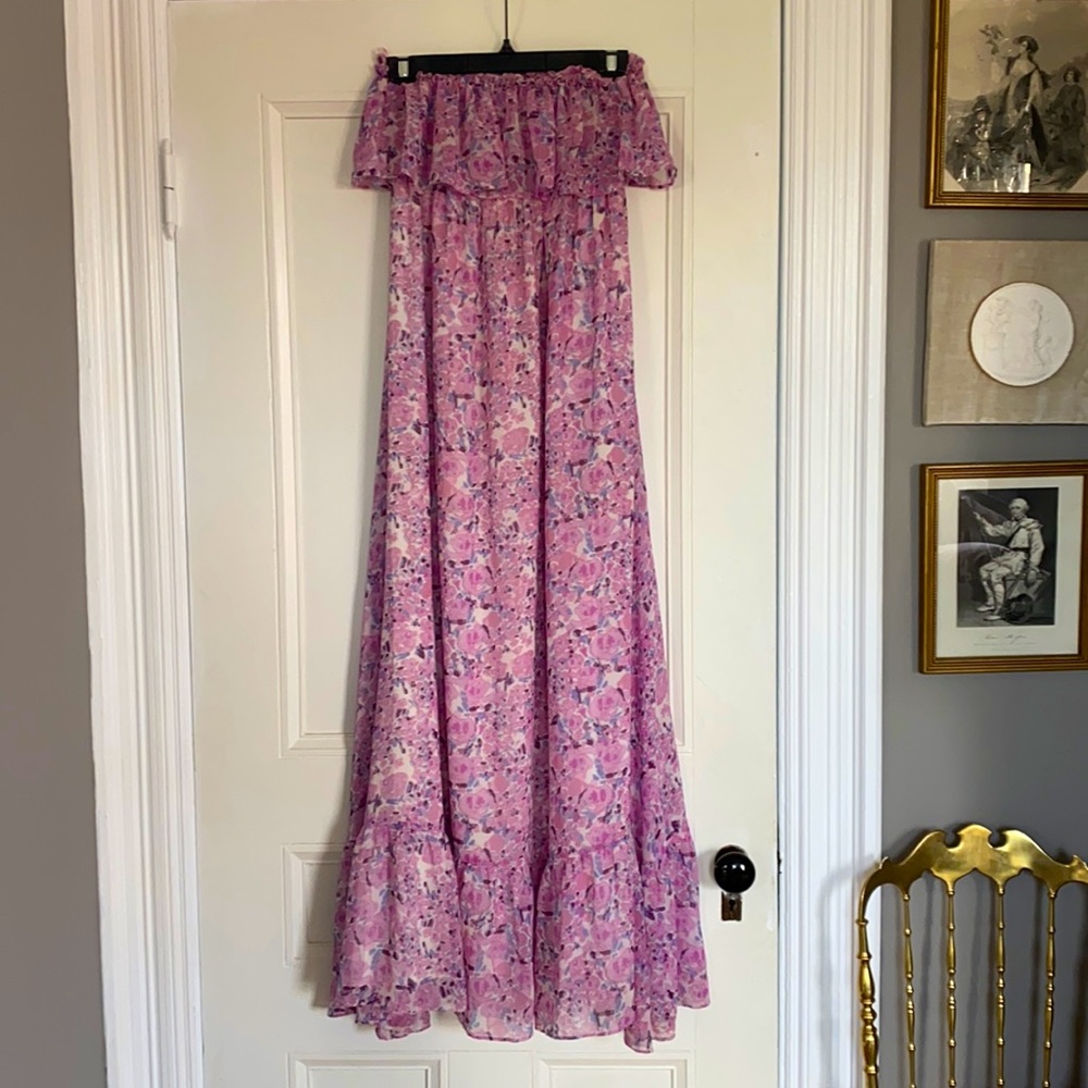 Floral maxi dress